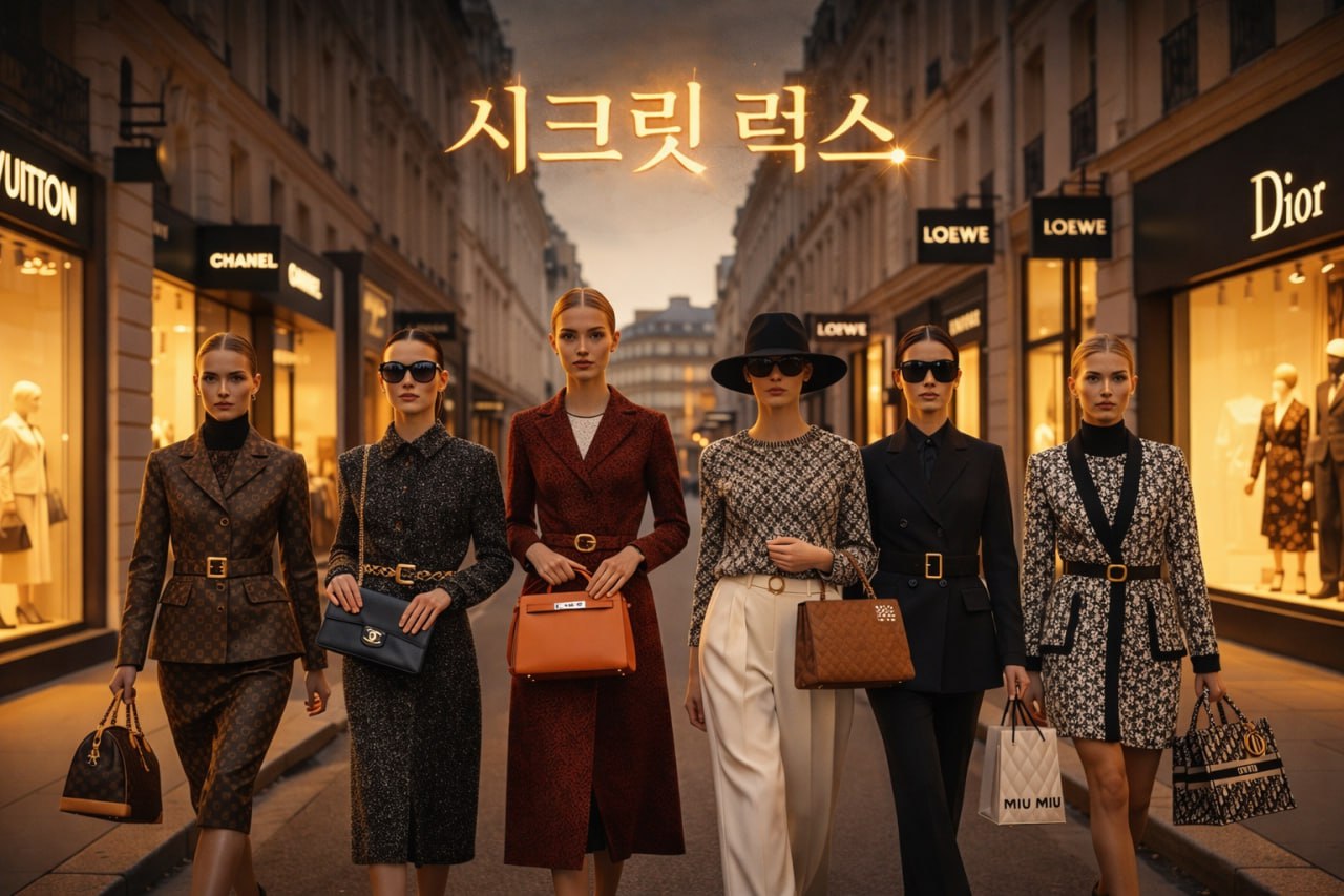 명품샵 스타일링 이미지