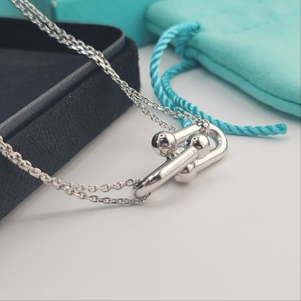 티파니앤코 하드웨어 더블링크 목걸이 QB팩토리