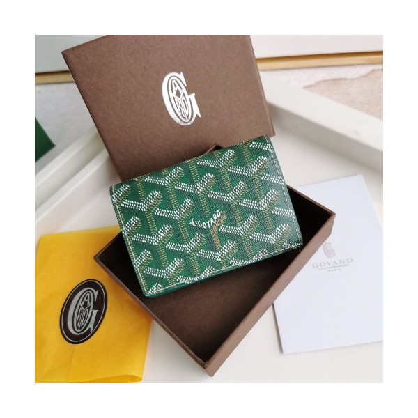 고야드 말제르브 카드 홀더 그린