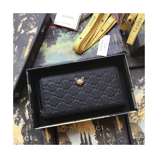 구찌 타이거 헤드 장지갑 548058