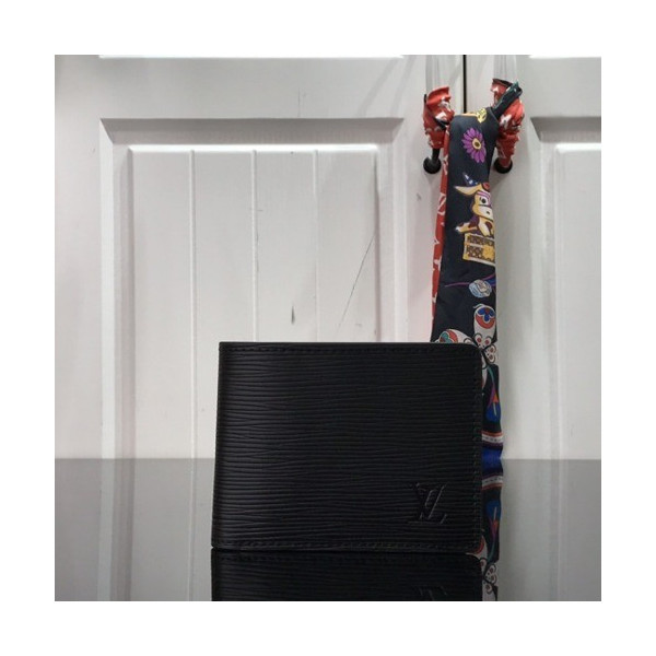 루이비통 멀티플 월릿 반지갑 블랙 M80770