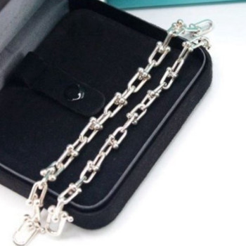 티파니앤코 스몰 링크 하드웨어 팔찌 QB팩토리