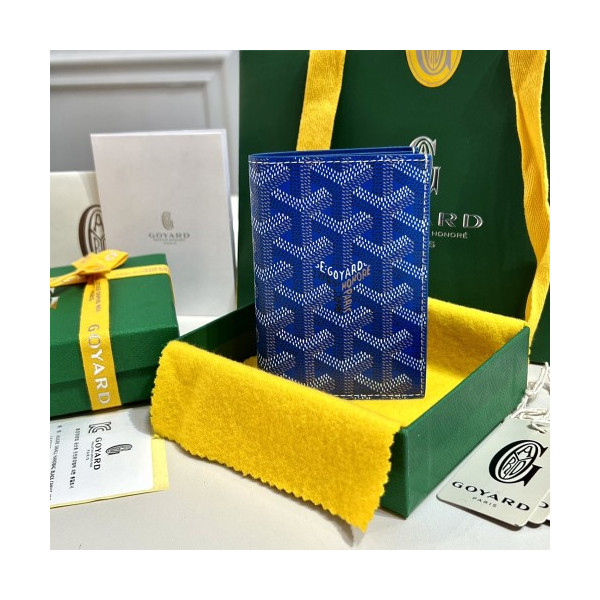 고야드 생피에르 카드 지갑 스카이 블루