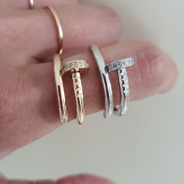 까르띠에 저스트 앵끌루 다이아 링 못 반지 QB팩토리