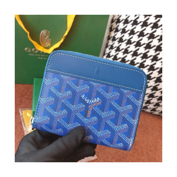 고야드 마티뇽 반지갑 스카이 블루