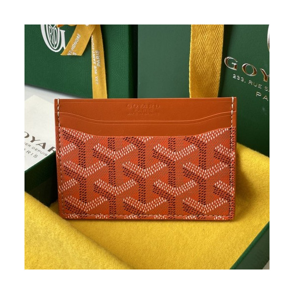 고야드 생쉴피스 카드지갑 오렌지