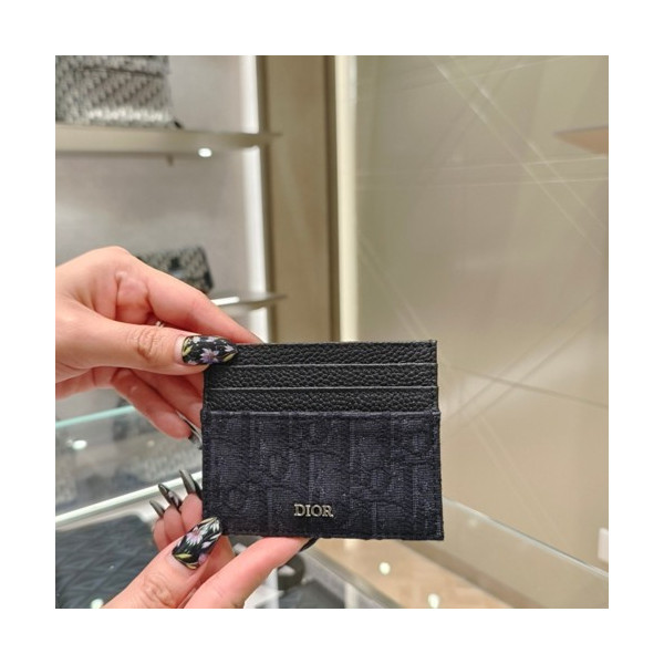 디올 오블리크 카드지갑