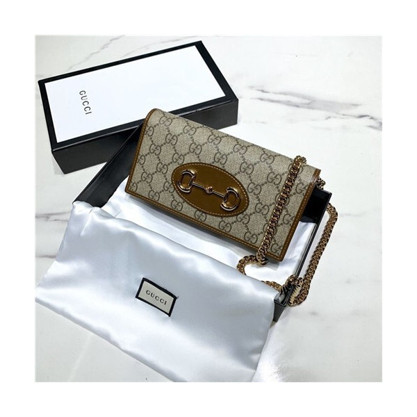 구찌 1955 홀스빗 체인 온 월렛 621888