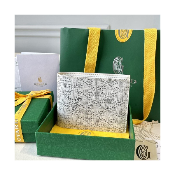 고야드 빅투와르 반지갑 화이트