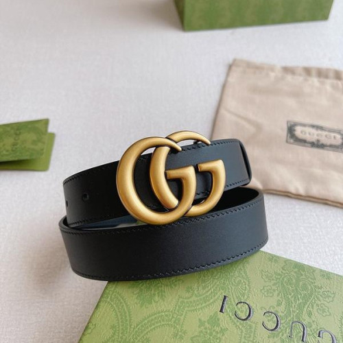 구찌 마몬트 GG 레더 벨트 3cm