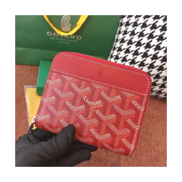 고야드 마티뇽 반지갑 레드