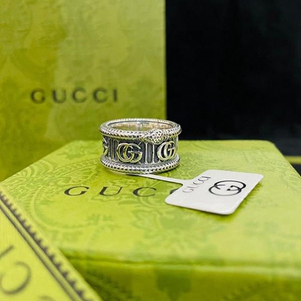 구찌 더블링 G 스네이크 반지 KK팩토리