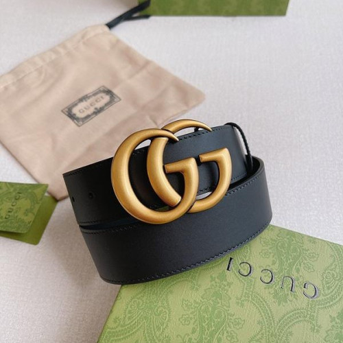 구찌 마몬트 GG 레더 벨트 4cm