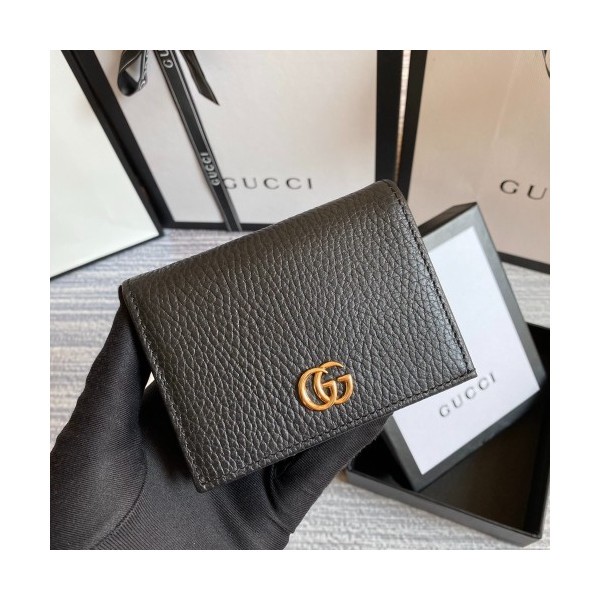 구찌 GG 마몽 레더 카드 케이스 지갑 456126