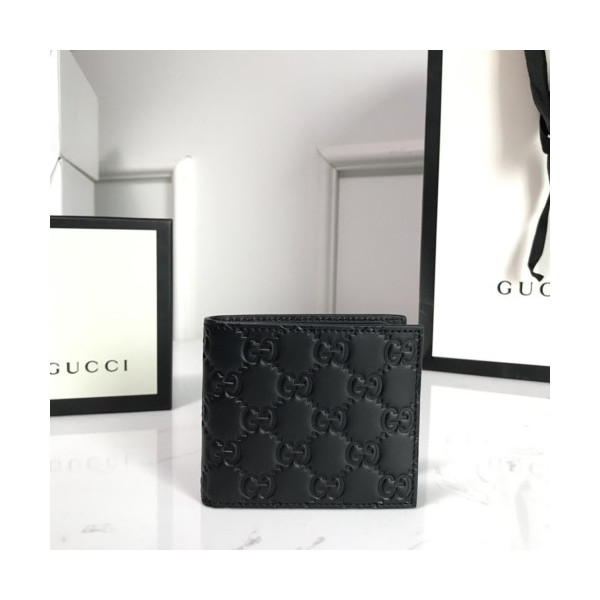 구찌 시마 반지갑 블랙 365466