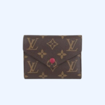 Louis Vuitton여성용 빅토린 월릿 오렌지,핑크,브라운