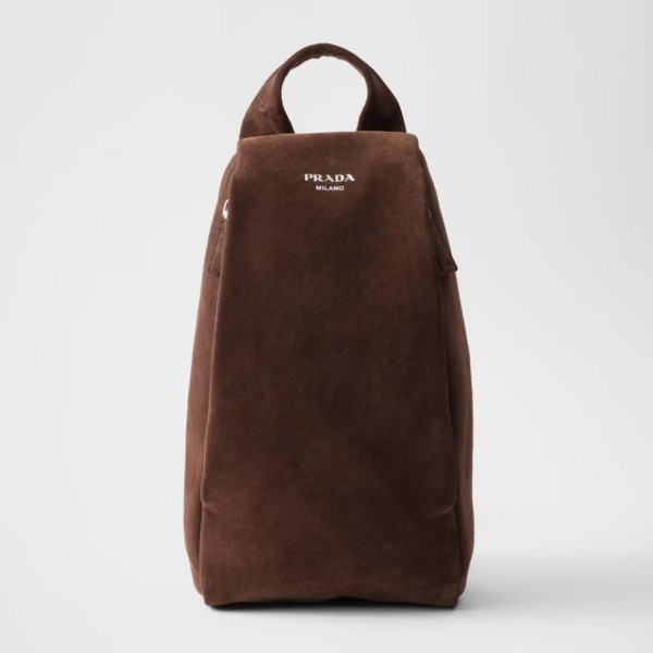 프라다 스웨이드 메신저백 VAL팩토리