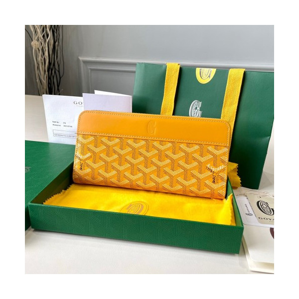 고야드 마티뇽 장지갑 옐로우