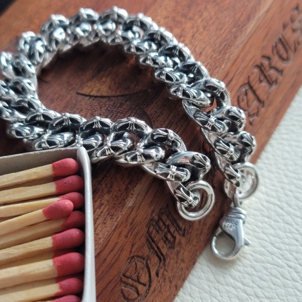 크롬하츠 베이비 더블팬시 체인 팔찌 QB팩토리