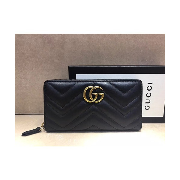 [GUCCI]구찌 마몬트 지퍼 장지갑 448087-4