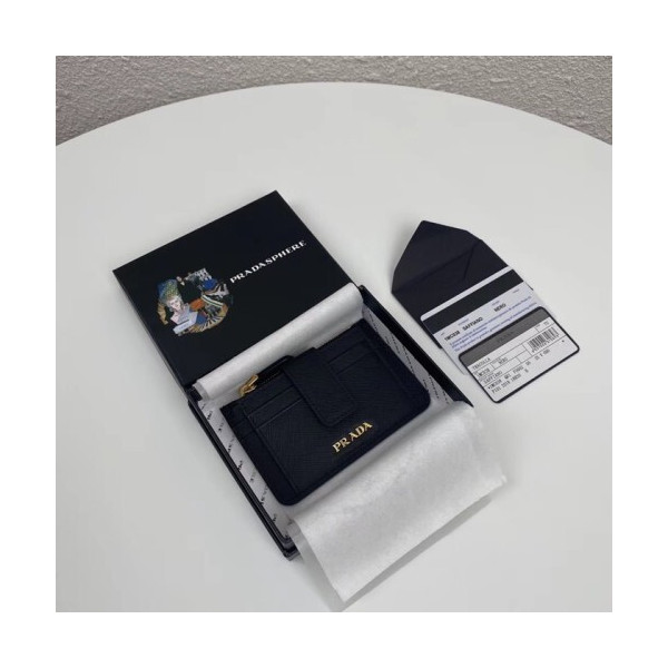 Prada 프라다 사피아노 Saffiano Ladies Card Purse, 1MC038 - 프라다 2020 사피아노 여성용 카드 퍼스,PRAW0165,12CM.색상5가지