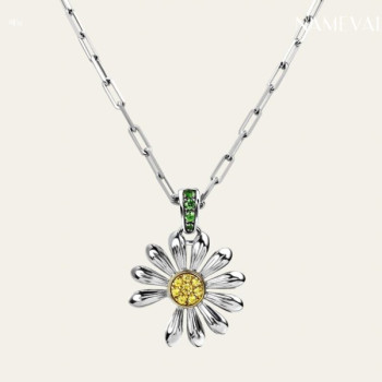 제이콥앤코 X PMO 플라워 펜던트 목걸이 QB팩토리