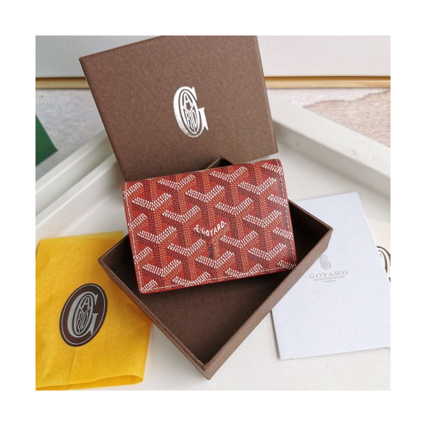 고야드 말제르브 카드 홀더 레드