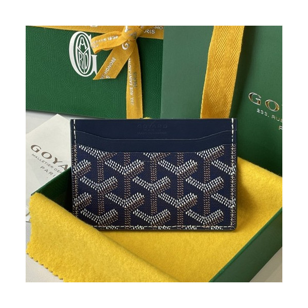 고야드 생쉴피스 카드지갑 마린 블루