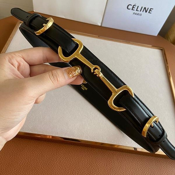 셀린느 크레시 홀스빗 벨트 3cm