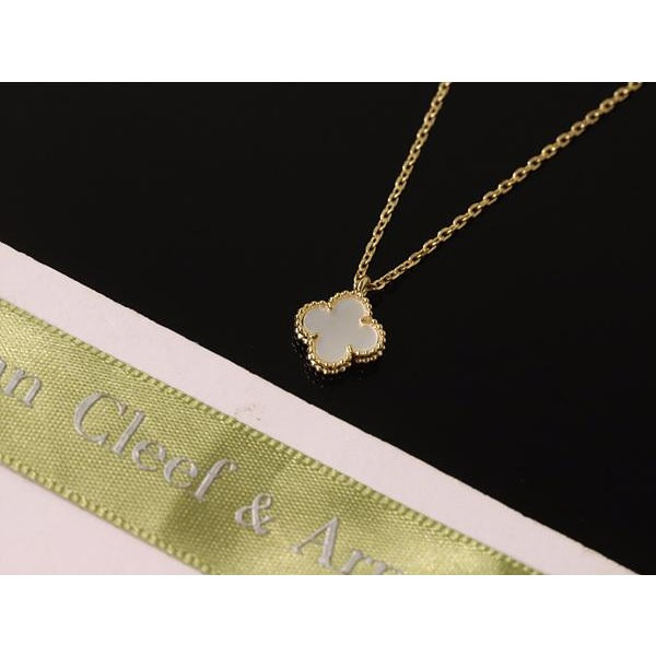 반클리프 알함브라 목걸이 스위트 옐로우골드 KK팩토리