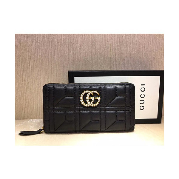 [GUCCI]구찌 마몬트 지퍼 장지갑 448087-6