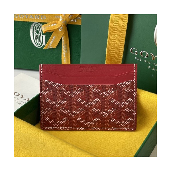 고야드 생쉴피스 카드지갑 레드