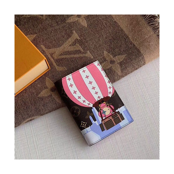 Louis Vuitton 루이비통 모노그램 여권지갑 열기구디자인