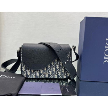 디올 CD 오블리크 새들 메신저백