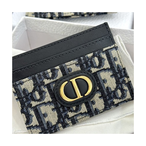 디올 오블리크 30 몽테인 5슬롯 카드 홀더 지갑