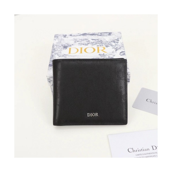 디올 남성 반지갑 블랙