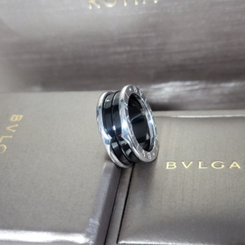 불가리 비제로원 세라믹 투밴드 링 QB팩토리