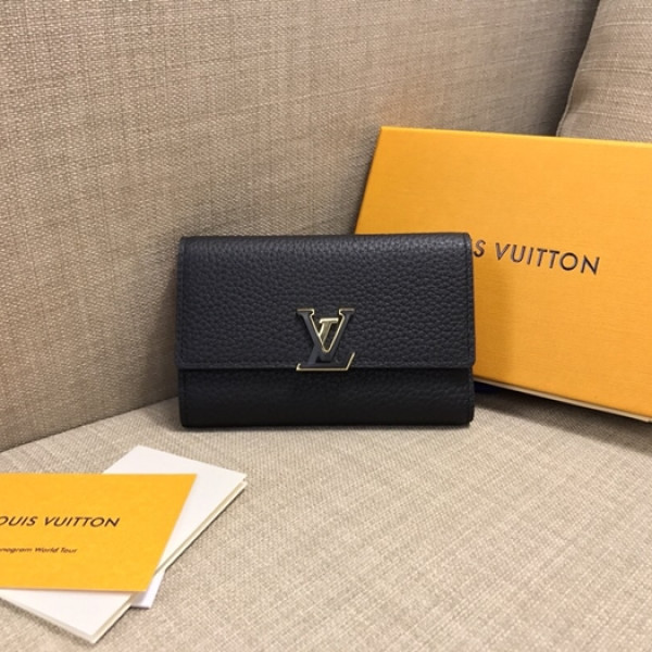 Louis Vuitton 루이비통 카푸신 컴팩트월릿 M62157 LV 여자지갑 5117