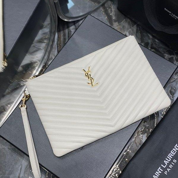 입생로랑 모노그램 마틀라세 클러치백 미듐 559193