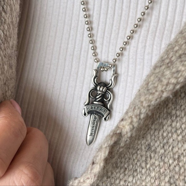 크롬하츠 양면대거 펜던트 완결판 QB팩토리