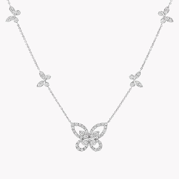 그라프 나비 목걸이 멀티 버터플라이 실루엣 펜던트 SAIN팩토리