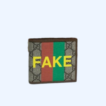 GUCCI 구찌 Fake/Not 프린트 반지갑