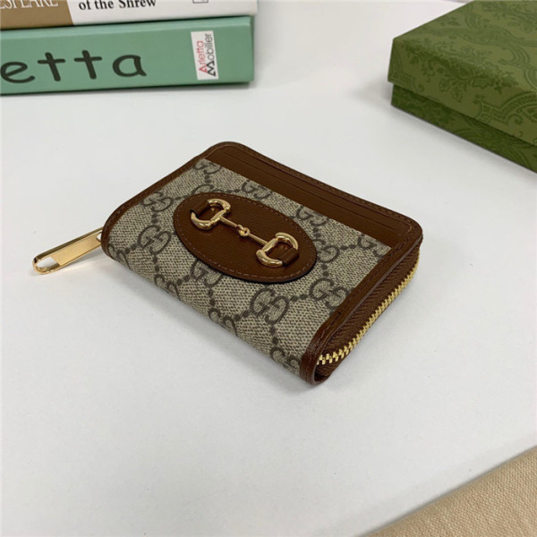 Gucci 구찌 홀스빗 1955 지퍼 카드지갑 658549