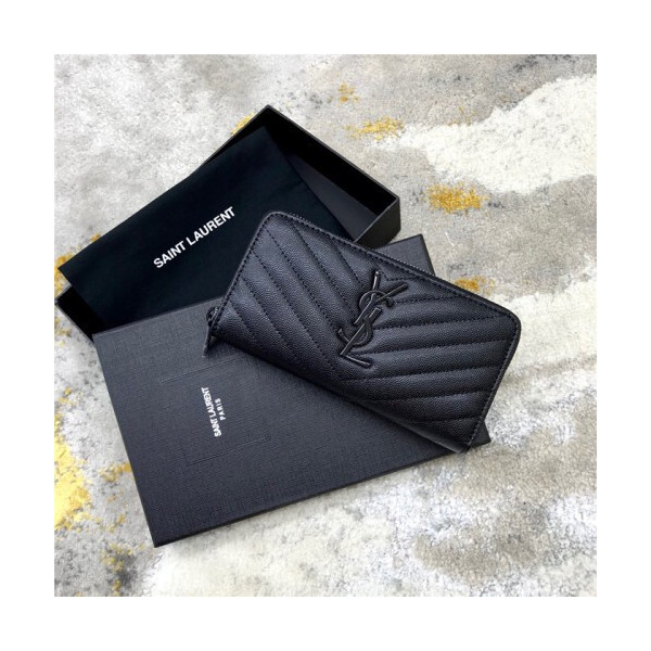 Saint Laurent 생로랑 지퍼 장지갑 19CM