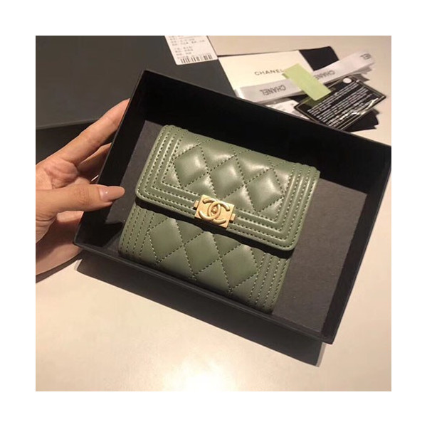 샤넬지갑 양가죽 금장 11CM AS87555