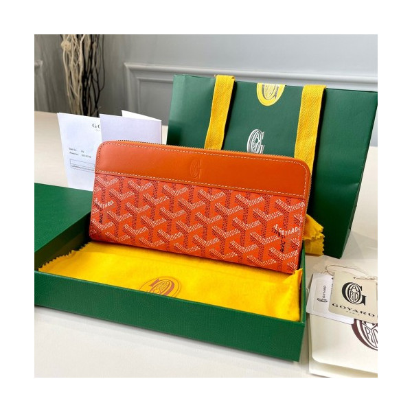 고야드 마티뇽 장지갑 오렌지