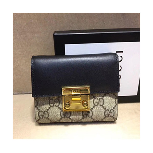 [GUCCI]구찌 시그니처 패드락 반지갑 453155-1