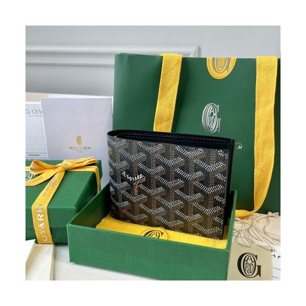 고야드 빅투와르 반지갑 블랙