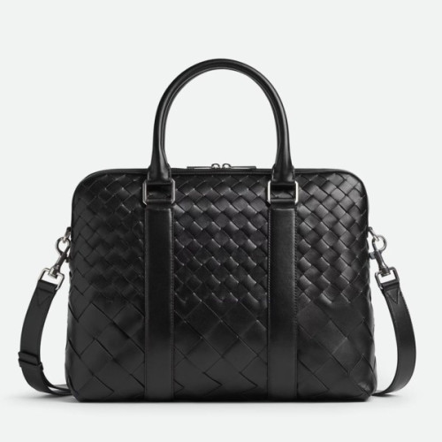 보테가베네타 슬림 인트레치아토 브리프 케이스 VAL팩토리