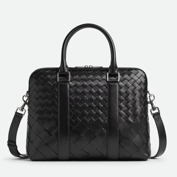 보테가베네타 슬림 인트레치아토 브리프 케이스 VAL팩토리